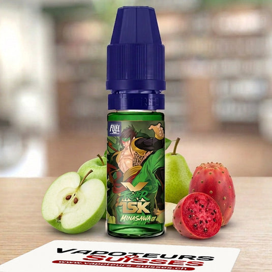 E-liquide Nic Salt X Fighter 15K Minasawa 10 ml - Vapoteurs Suisses