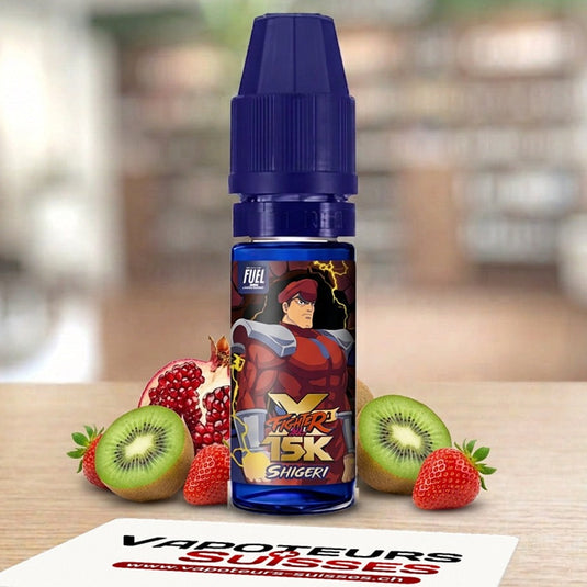 E-liquide Nic Salt X Fighter 15K Shigeri 10 ml - Vapoteurs Suisses