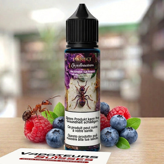 E-liquide Protect Les Pollinisateurs La Fourmi 50 ml - Vapoteurs Suisses