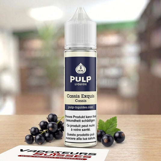 E-liquide Pulp Cassis Exquis 50ml – Vapoteurs Suisses