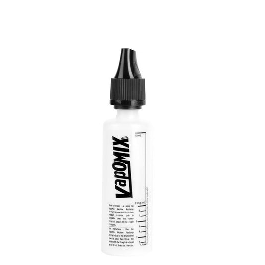 Fiole graduée Vapomix 30 ml pour booster les shortfills