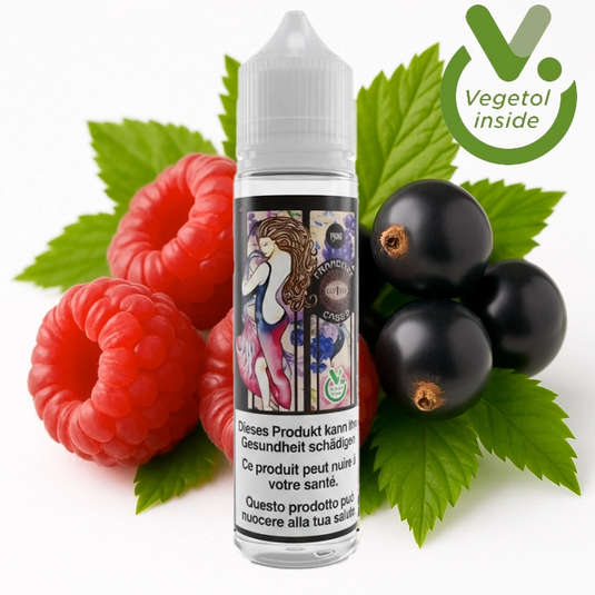 E-Liquid | Curieux/Végétol® „Himbeere schwarze Johannisbeere“ 50 ml