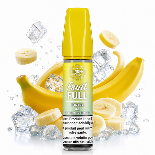 E-liquide Fruit Full Banana Ice 50 ml - Vapoteurs Suisses