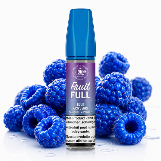 E-liquide Fruit Full Framboise Bleu 50 ml - Vapoteurs Suisses