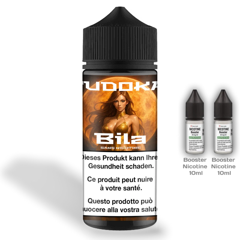 Laden Sie das Bild in Galerie -Viewer, E-liquide Tudokai Bila 100 ml, étui - Vapoteurs Suisses
