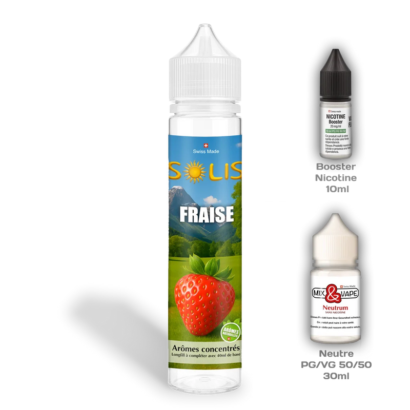 Load image into Gallery viewer, E-liquid | Solis "Strawberry"
