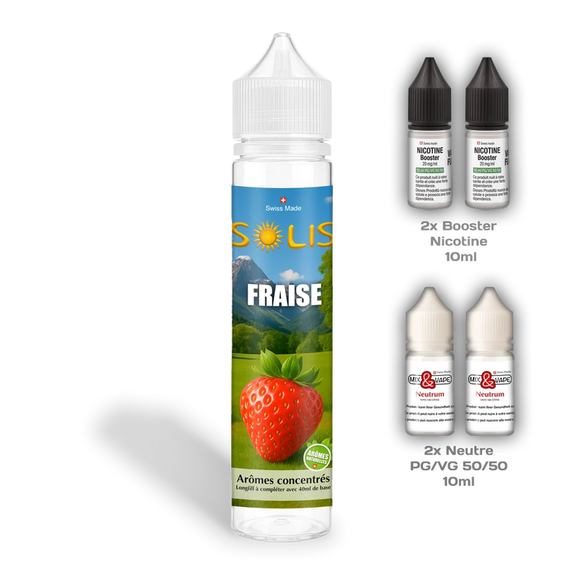 Load image into Gallery viewer, E-liquid | Solis "Strawberry"

