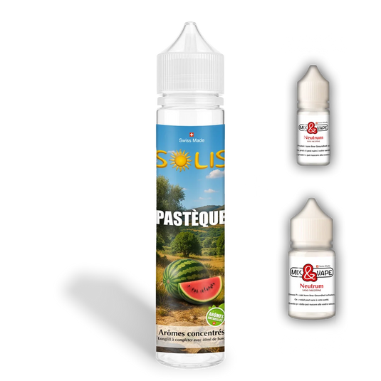 E-liquide Solis Pastèque - Vapoteurs Suisses