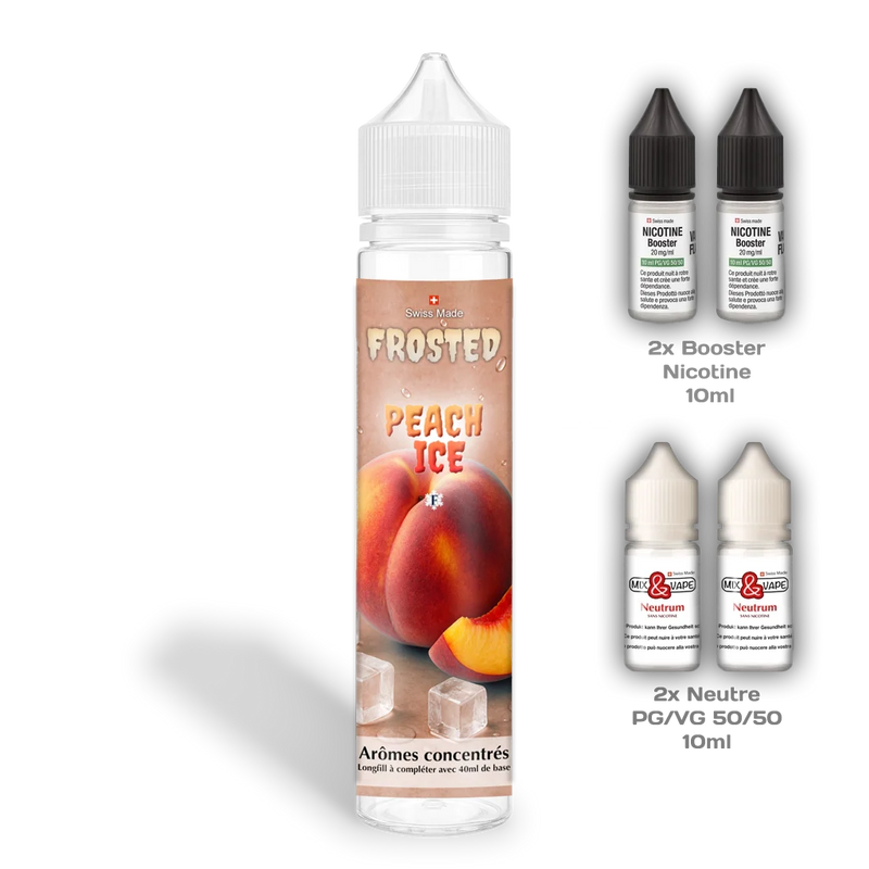 Load image into Gallery viewer, E-liquid | Frosted "Peach Ice"
