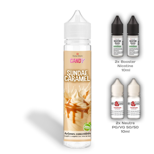 Süßigkeiten "Karamell-Eisbecher"