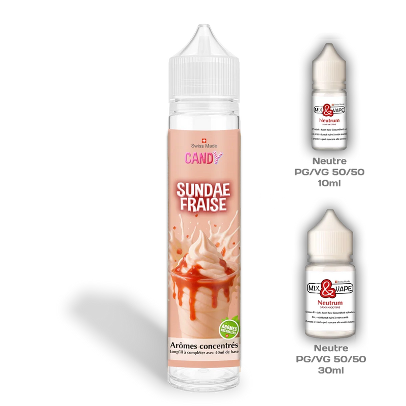 Load image into Gallery viewer, E-liquid | Candy "Strawberry Sundae"
