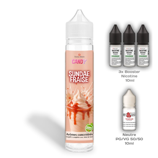 E-liquid | Candy "Strawberry Sundae"