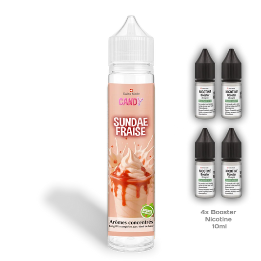 E-liquid | Candy "Strawberry Sundae"