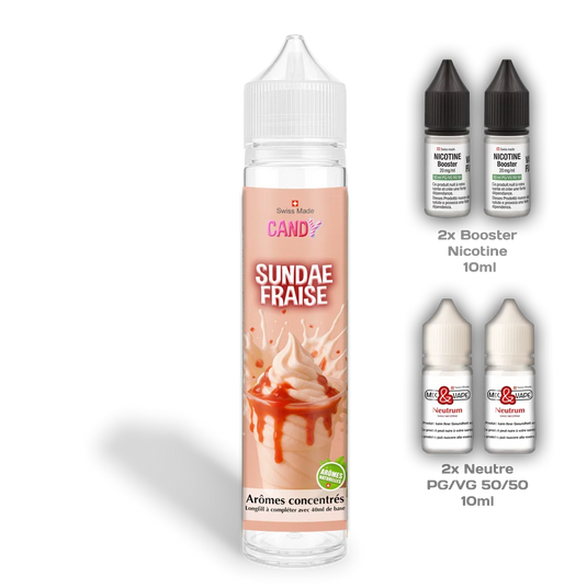 E-liquid | Candy "Strawberry Sundae"