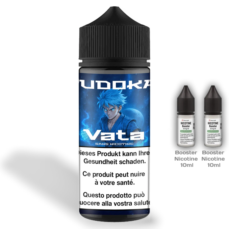 Chargez l'image dans la visionneuse de la galerie, E-liquide Tudokai Vata 100 ml, étui - Vapoteurs Suisses
