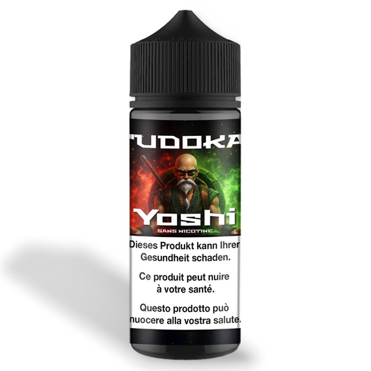 E-liquide Tudokai Yoshi 100 ml, fiole - Vapoteurs Suisses