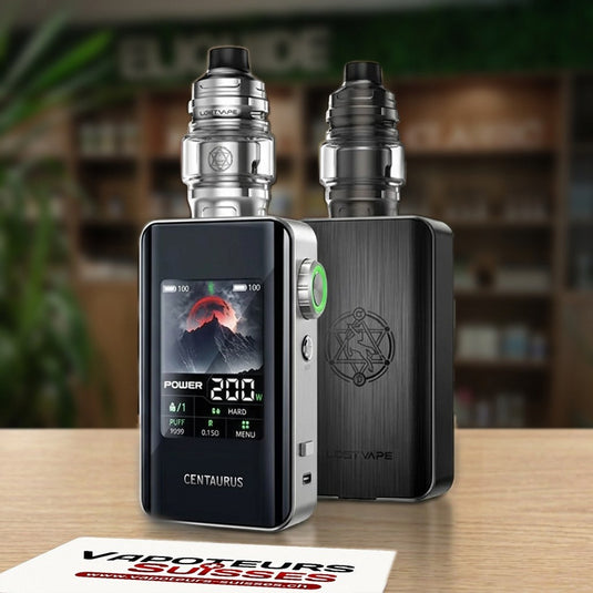 Kit Centaurus BT200 Lost Vape en boutique - Vapoteurs Suisses