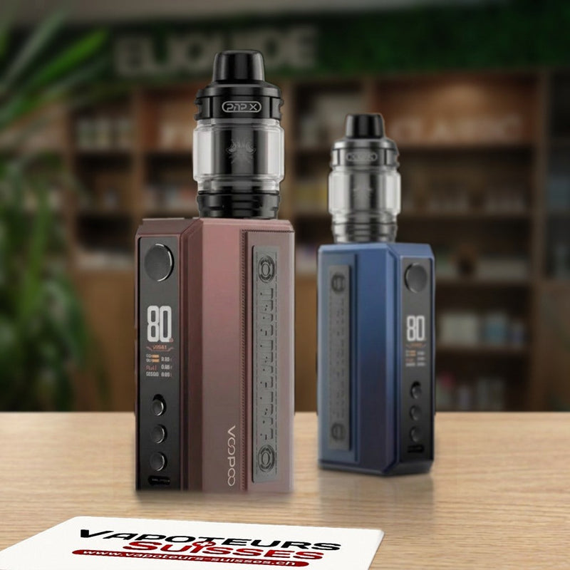 Laden Sie das Bild in Galerie -Viewer, Kit Drag 5 Voopoo en boutique - Vapoteurs Suisses
