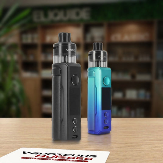 Kit Drag S2 Voopoo en boutique - Vapoteurs Suisses