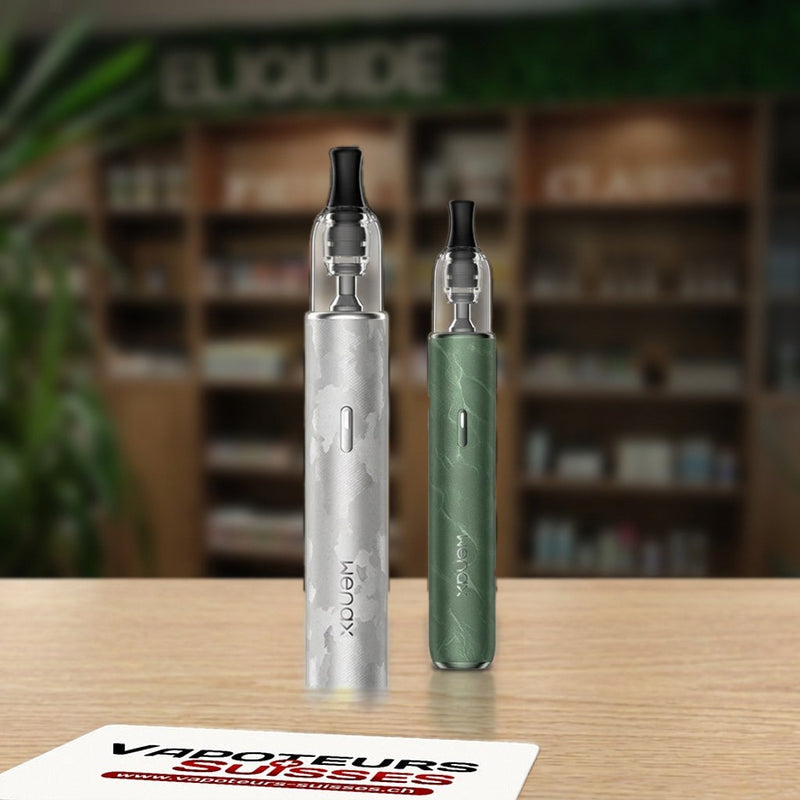 Carica immagine in Galleria Viewer, Kit Wenax M2 Leather Edition Geekvape en boutique - Vapoteurs Suisses

