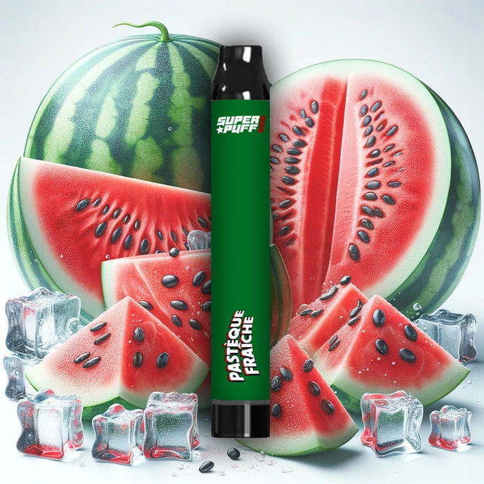 Einweg-E-Zigarette | Super Puff „Frische Wassermelone“ 
