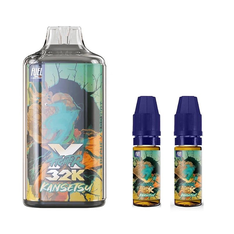 Carica immagine in Galleria Viewer, Kit X Fighter 32K Kansetsu - Device + 2 fioles - Vapoteurs Suisses
