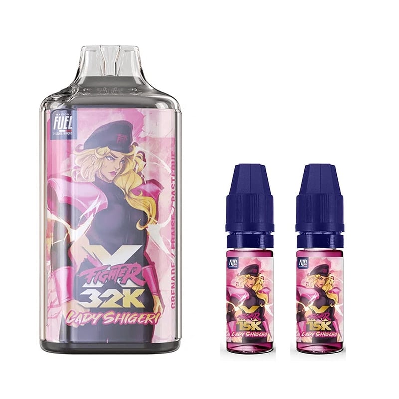 Chargez l'image dans la visionneuse de la galerie, Kit X Fighter 32K Lady Shigeri - Device + 2 fioles - Vapoteurs Suisses
