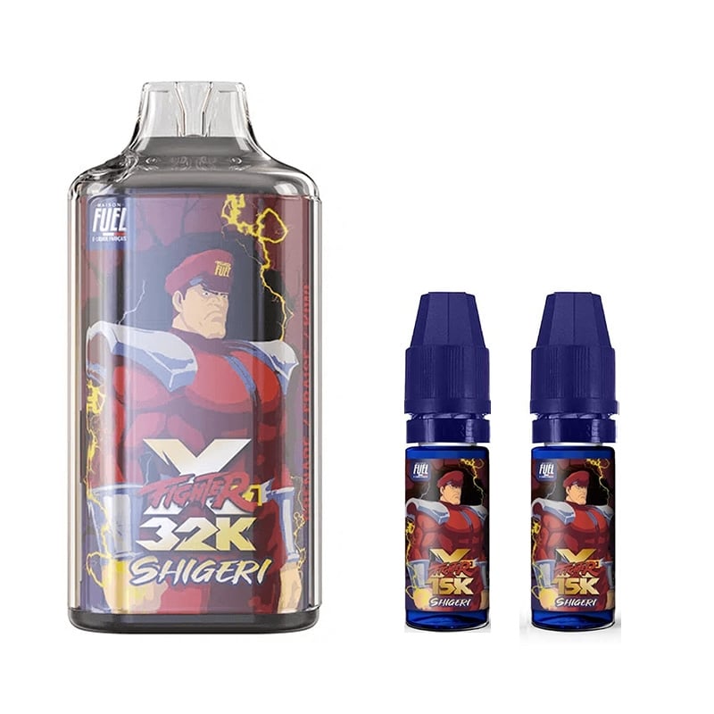 Carica immagine in Galleria Viewer, Kit X Fighter 32K Shigeri - Device + 2 fioles - Vapoteurs Suisses
