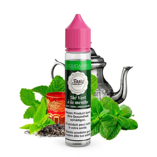 E-liquide | Tasty Collection "Thé vert à la menthe" 50ml
